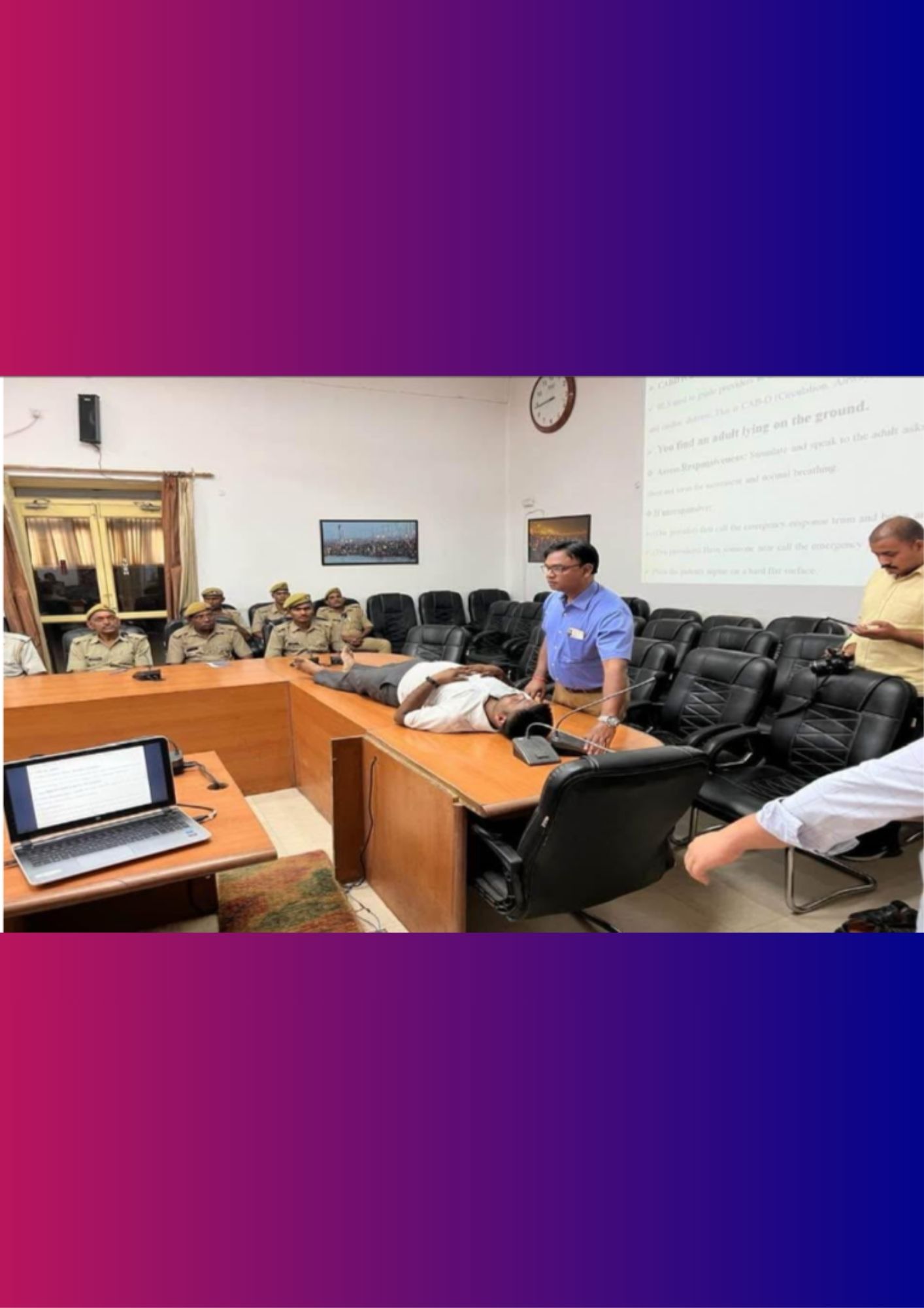 ISA UP State - Academic Activity - CPR awareness programme