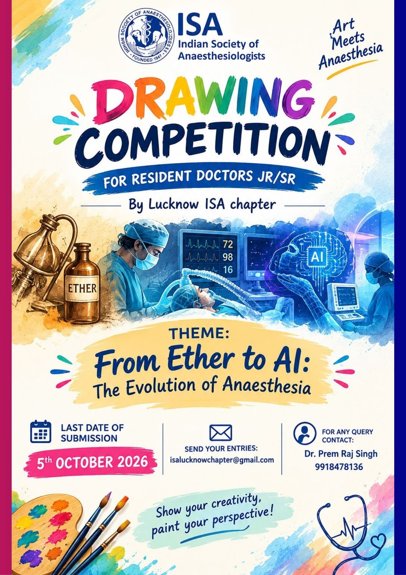 ISA UP State - Academic Activity - DRAWING COMPETITION – FOR RESIDENT DOCTORS