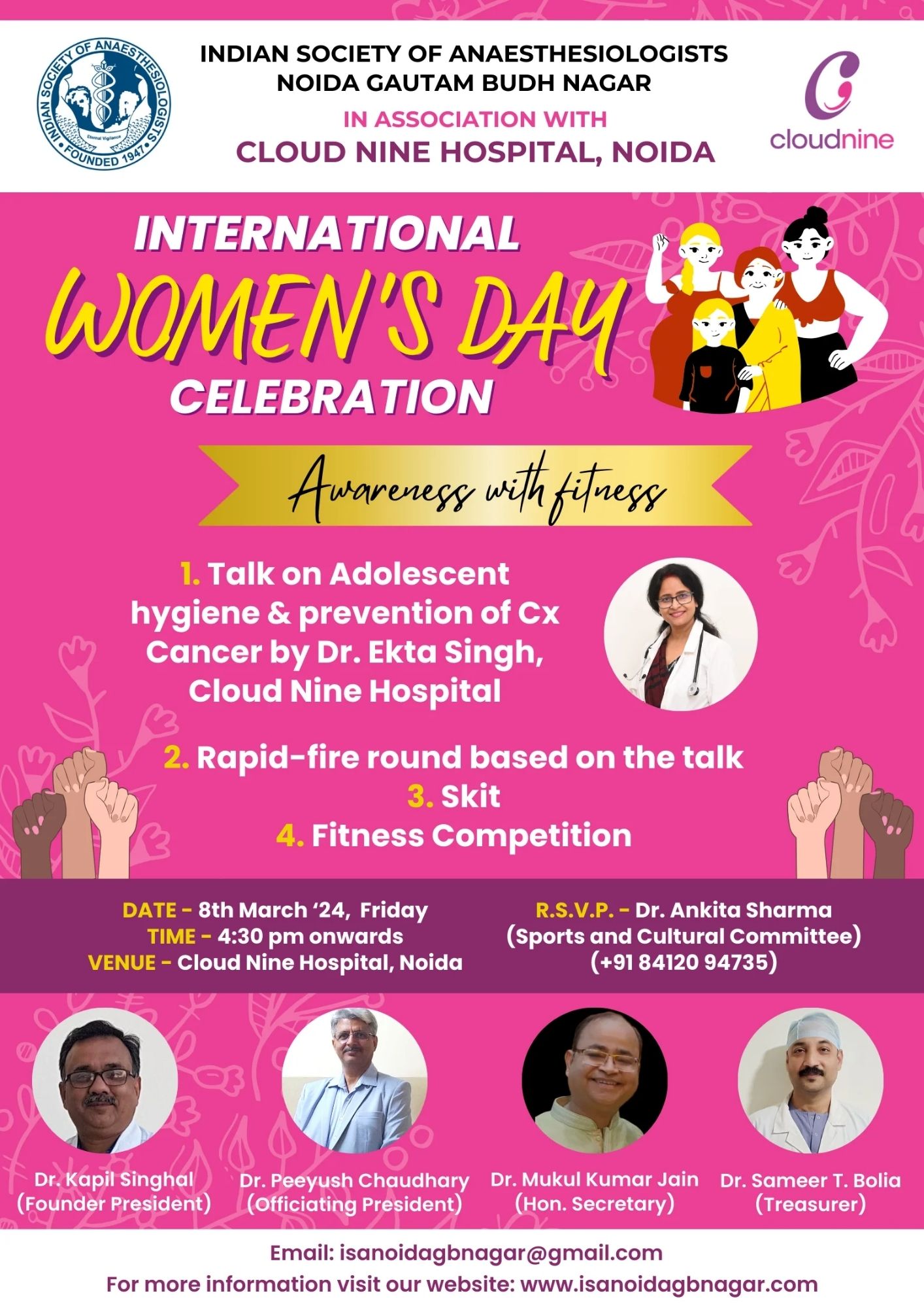 ISA UP State - Academic Activity - International Women's Day