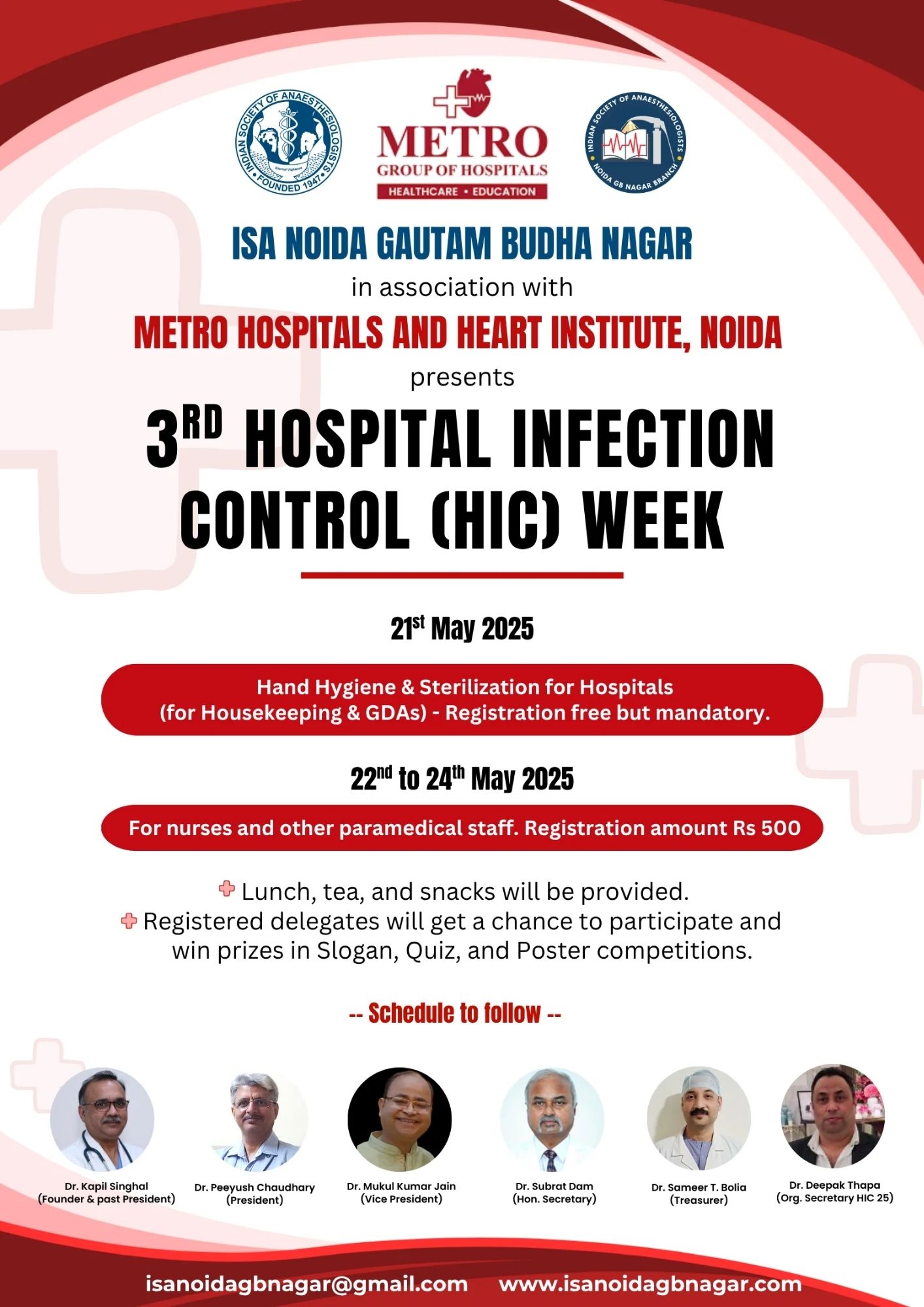 ISA UP State - Academic Activity - Hospital Infection Prevention Week