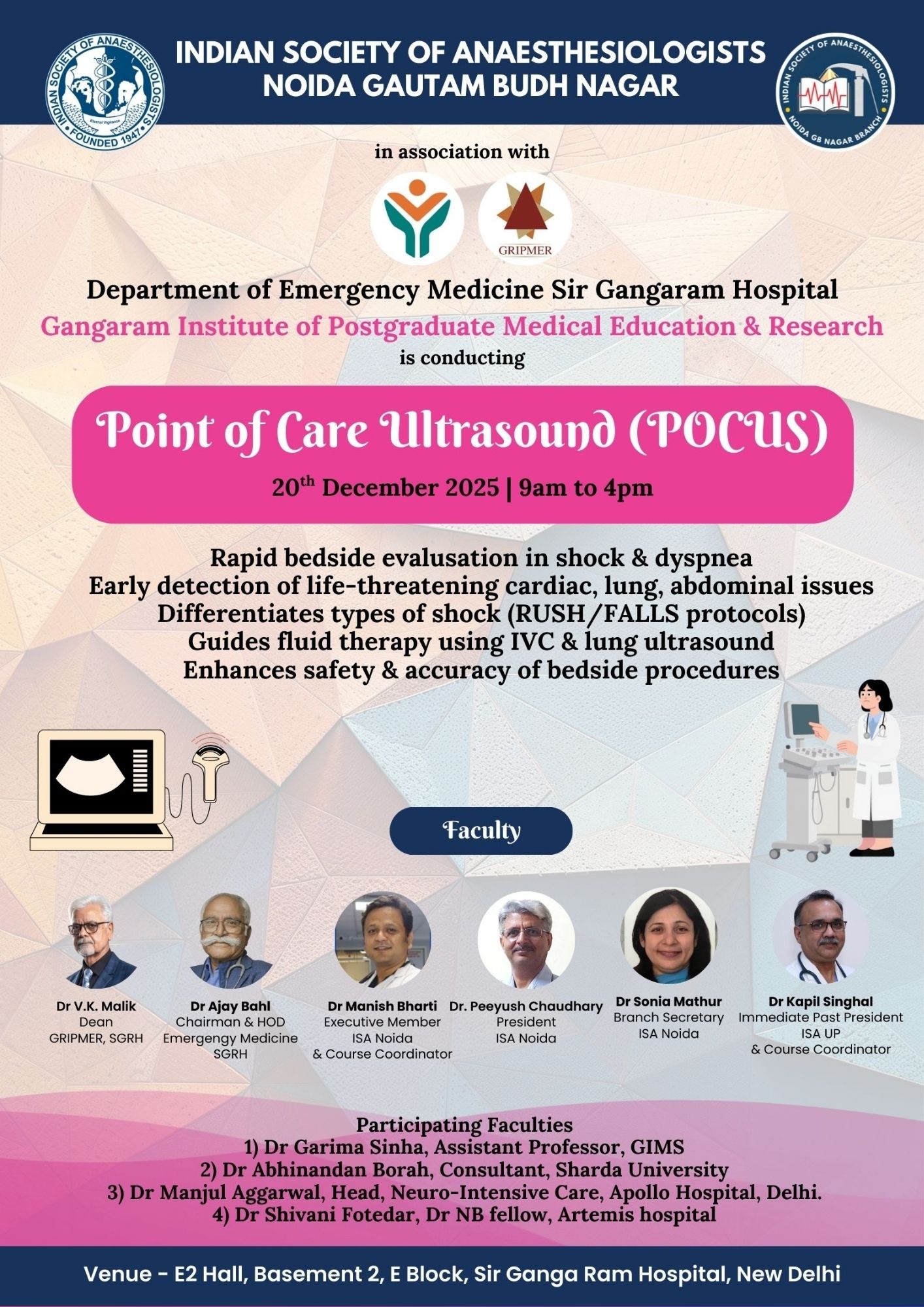 ISA UP State - Academic Activity - Point of Care Ultrasound (POCUS)