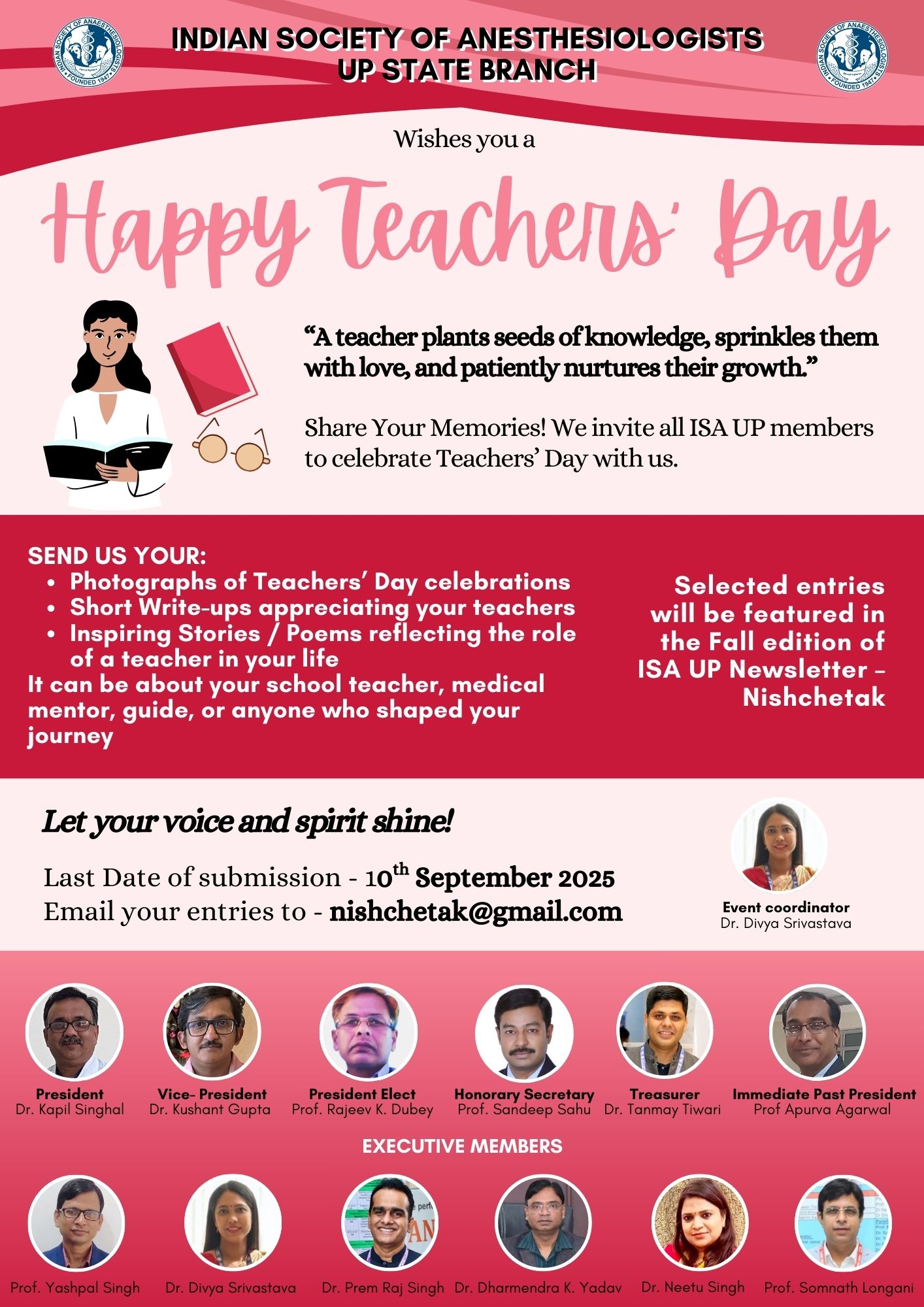 ISA UP State - Academic Activity - Happy Teachers’ Day