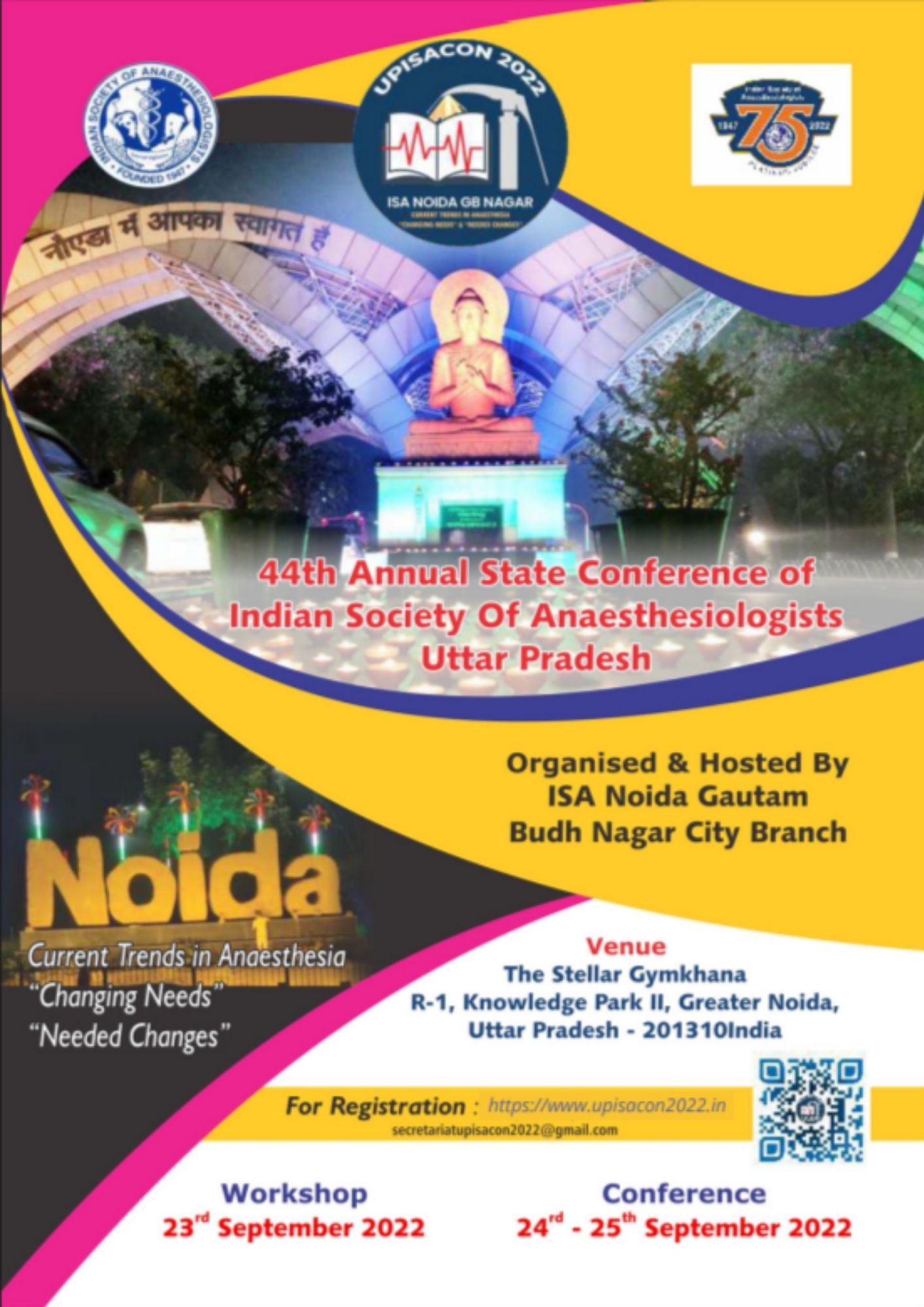 ISA UP State - conference Activity - UPISACON 2022 - Noida